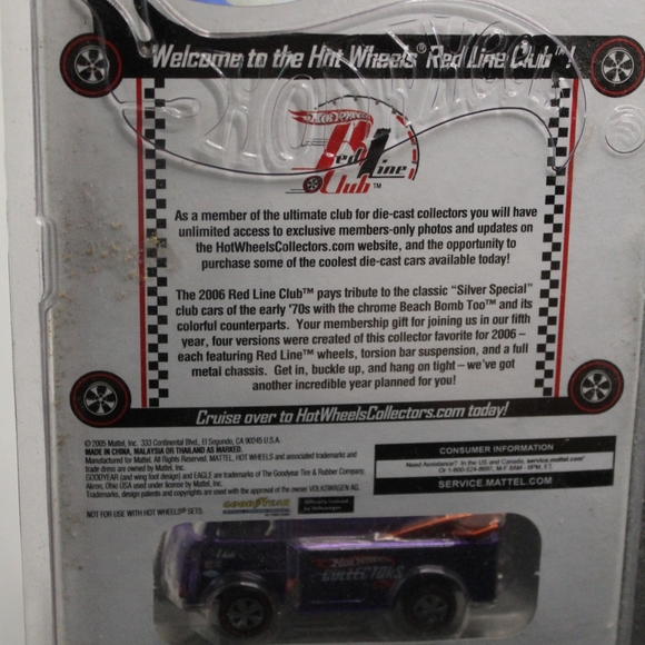 Hot Wheels Red Line Series 1/4 The Demon 2001 Mattel - Picture 2 of 3